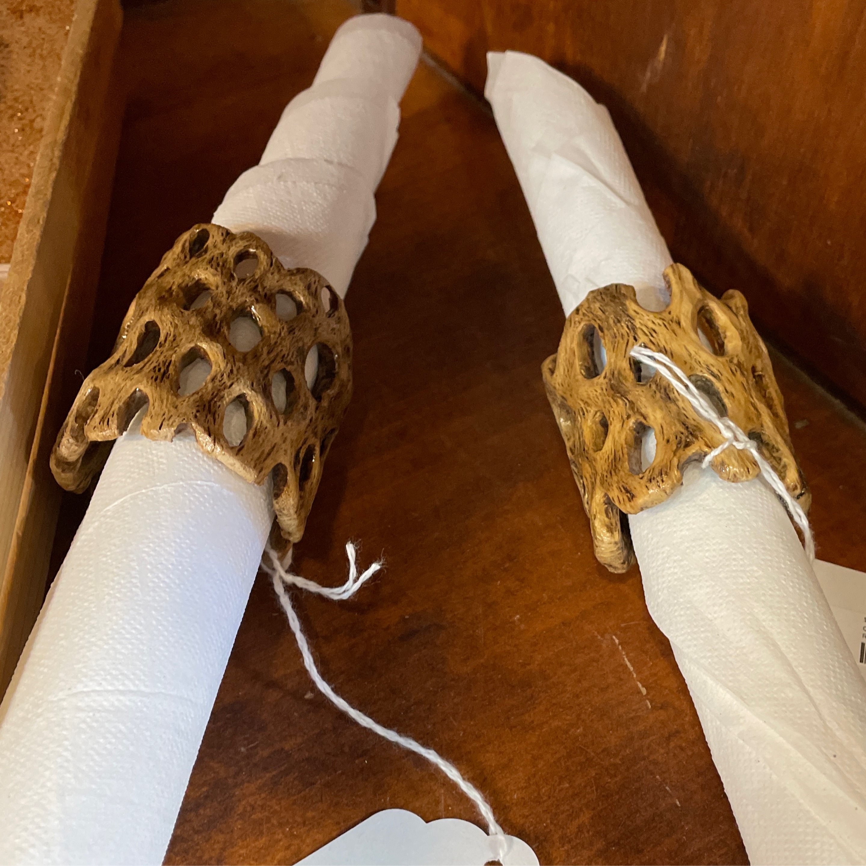 Cholla Cactus Napkin Rings