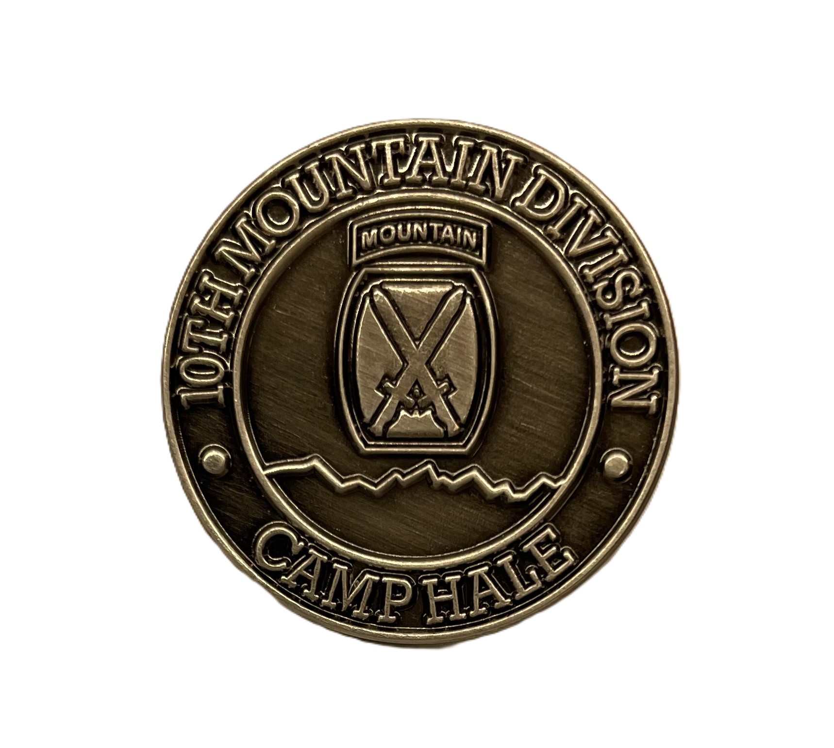 10th Mountain Division Camp Hale Enamel Pin