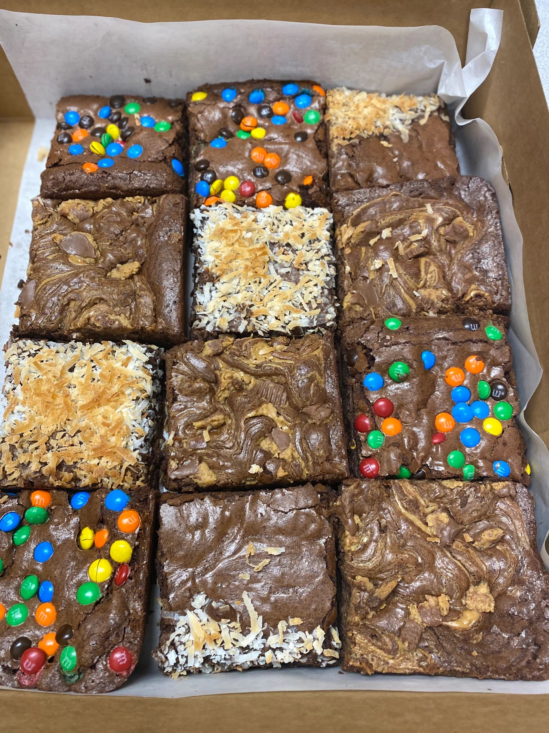 Brownies Gourmet Galore (By the Tray)