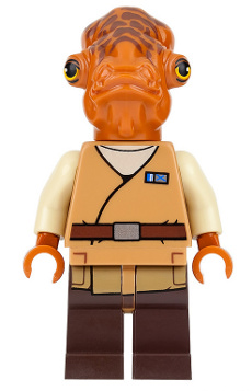 sw0719 Admiral Ackbar - Medium Nougat Robe