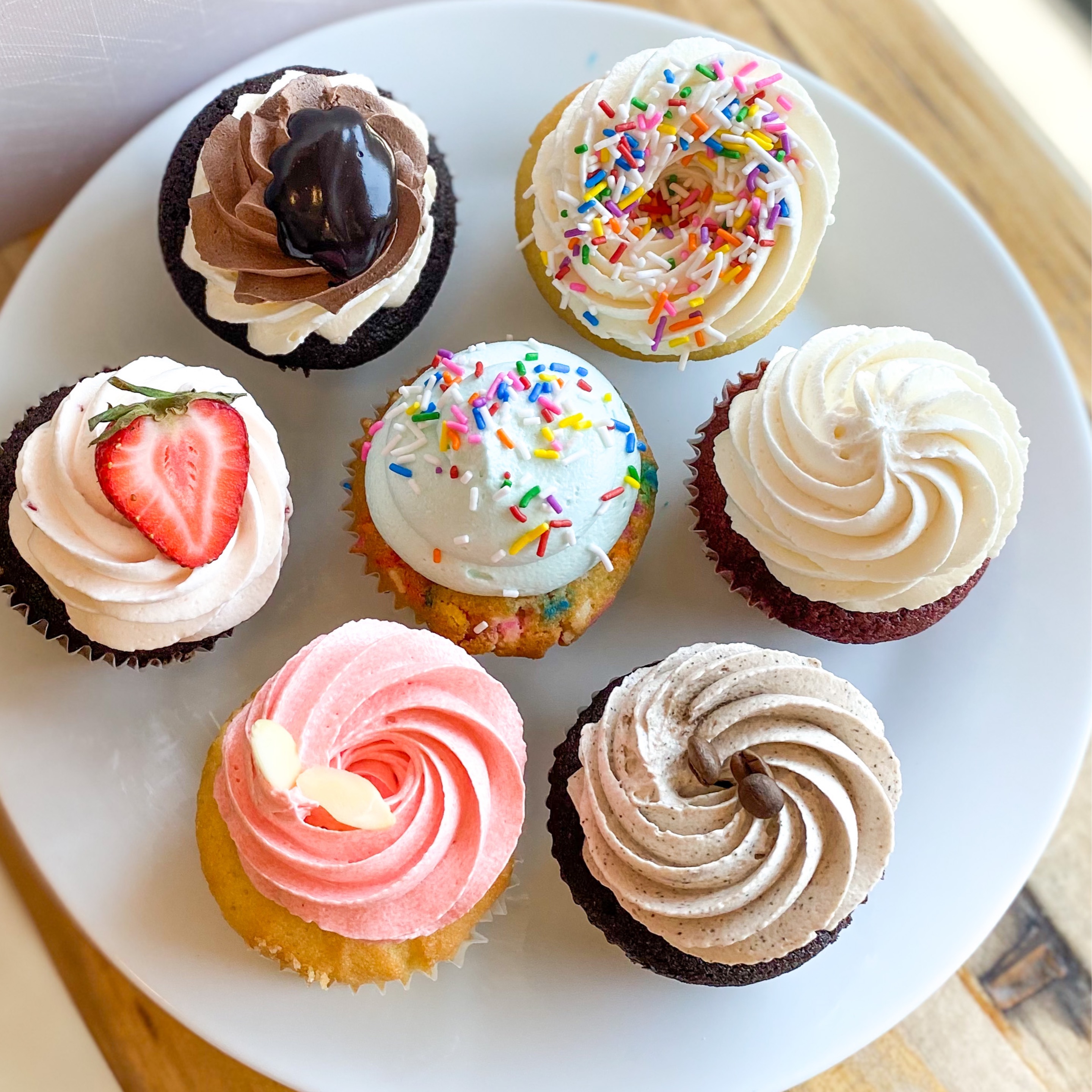 6+ Assorted Cupcakes (TAX-FREE/Choose-Your-Own)