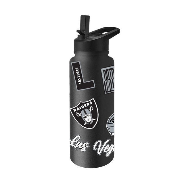 Las Vegas Raiders Dreamweave Quencher Stainless Steel Bottle 34oz