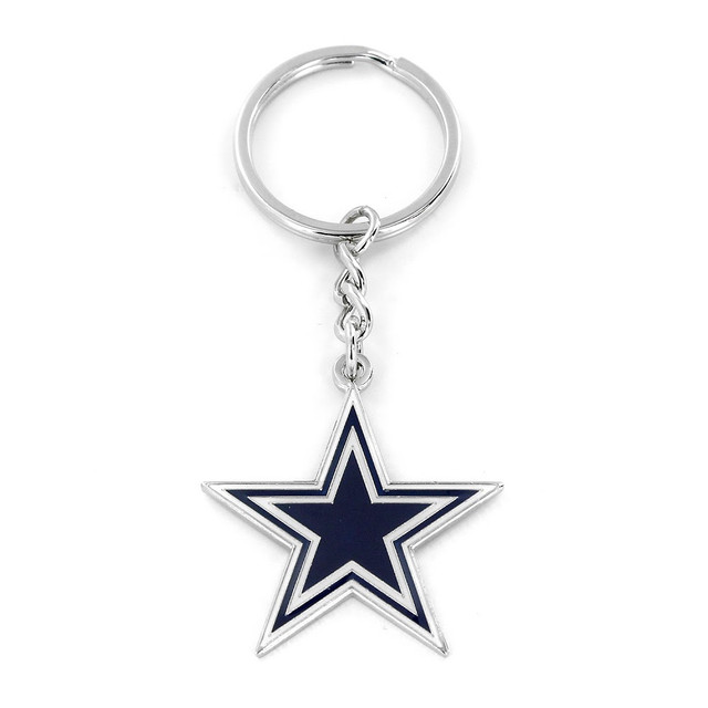 Dallas Cowboys Signature Metal Keychain