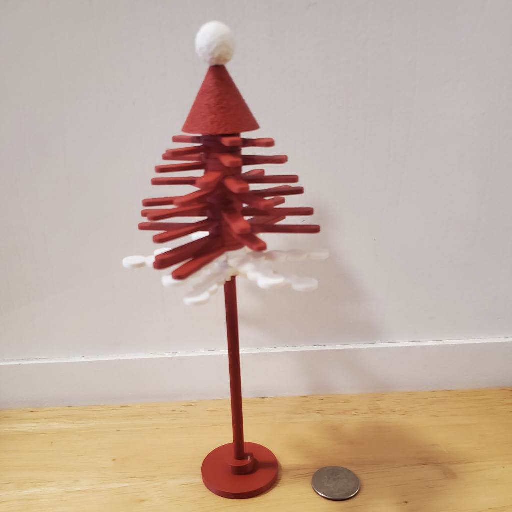 Spinning Holiday Tree