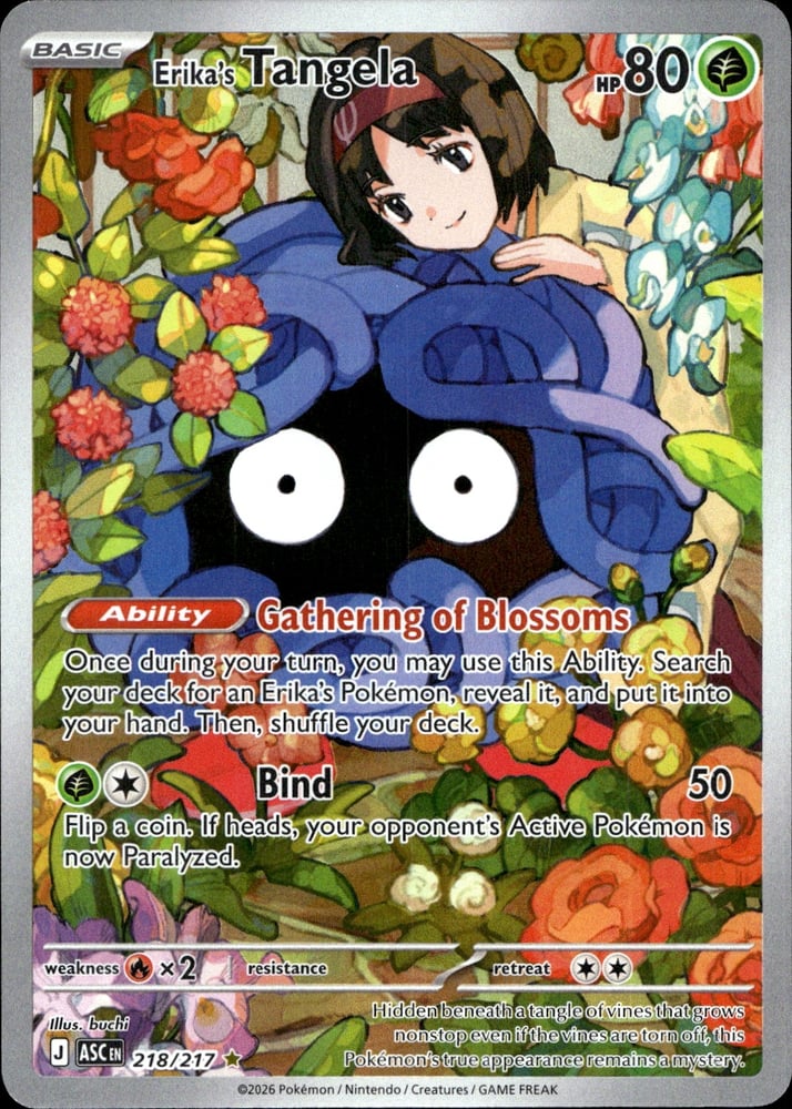 Erika's Tangela - ME02.5 218/217