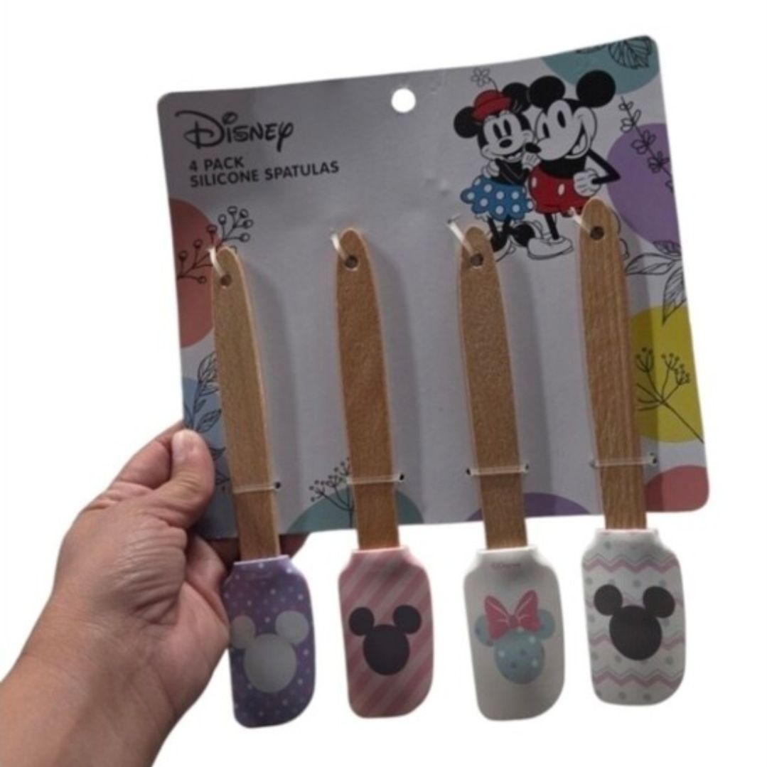 Disney 4pk Silicone Spatulas