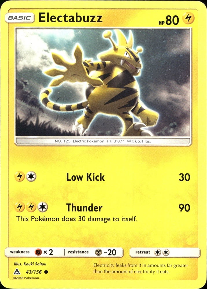 Electabuzz - SM5 43/156