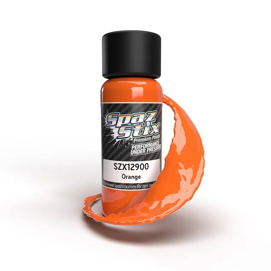 Solid Orange Airbrush Paint 2oz 12900