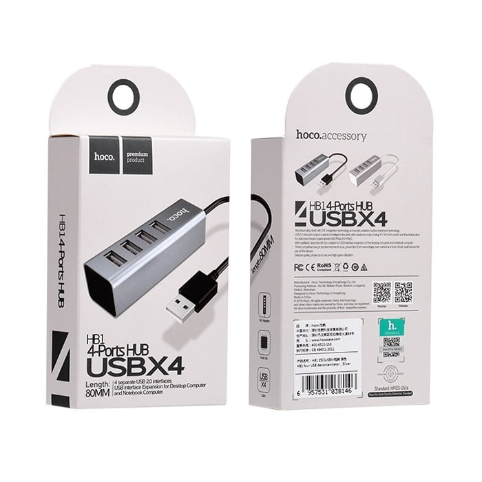 HOCO - HB1 - 4 Port USB