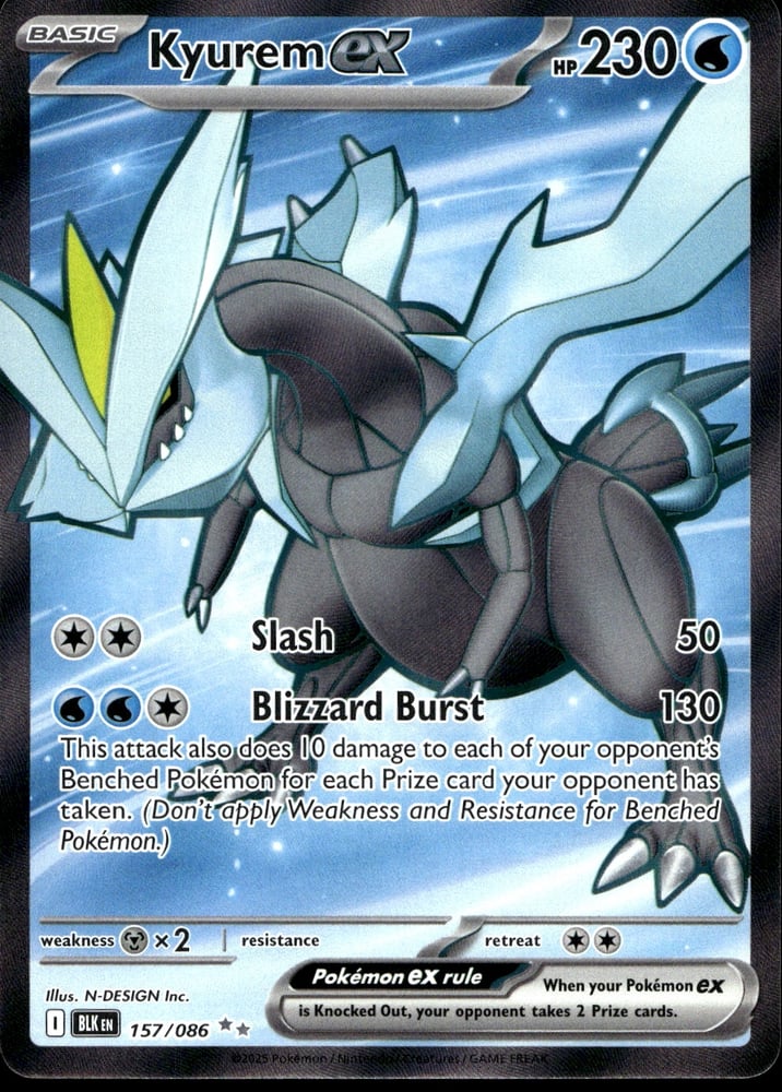 Kyurem ex - SV10.5B 157/86