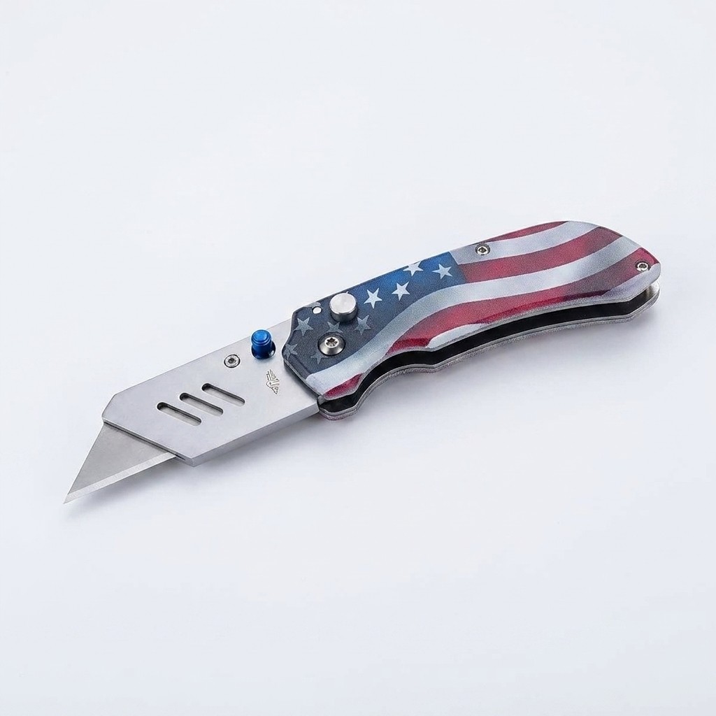Box Cutter American Flag