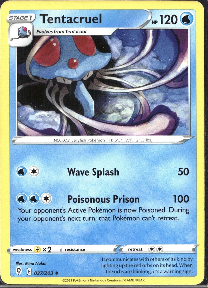 Tentacruel - SWSH7 27/203
