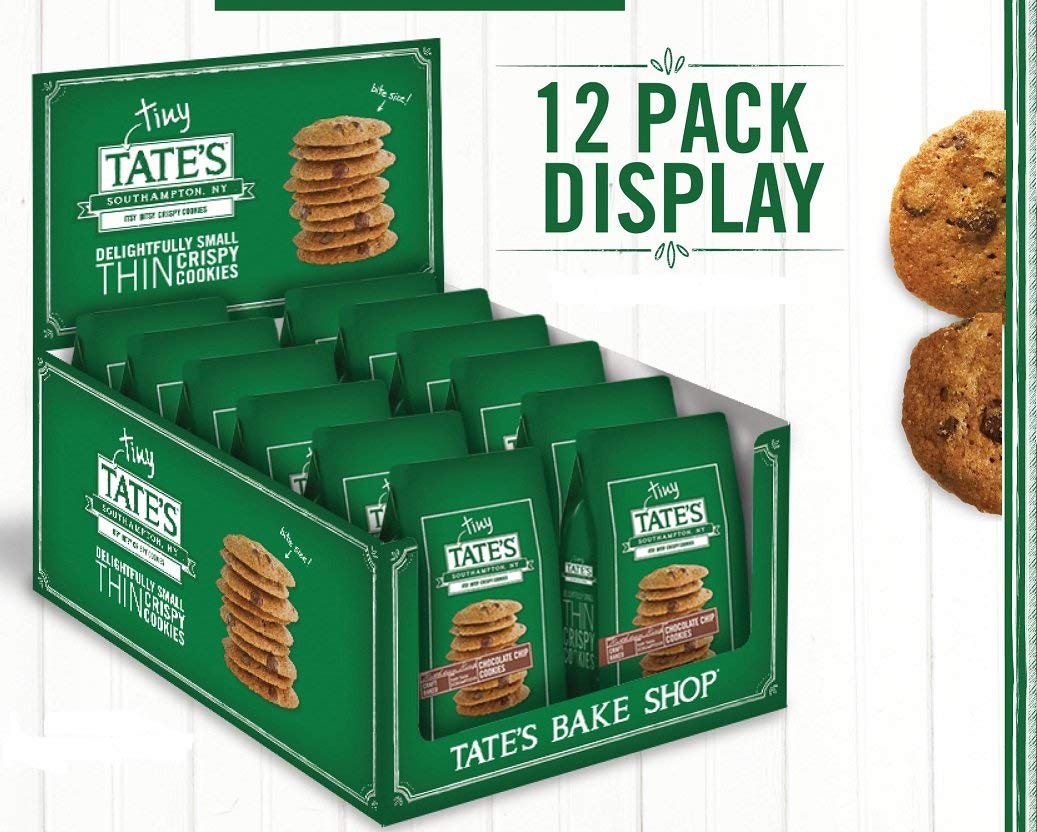 Tiny Tates Bake Shop Chocolate Chip Cookies 1 oz 12 ct Tray