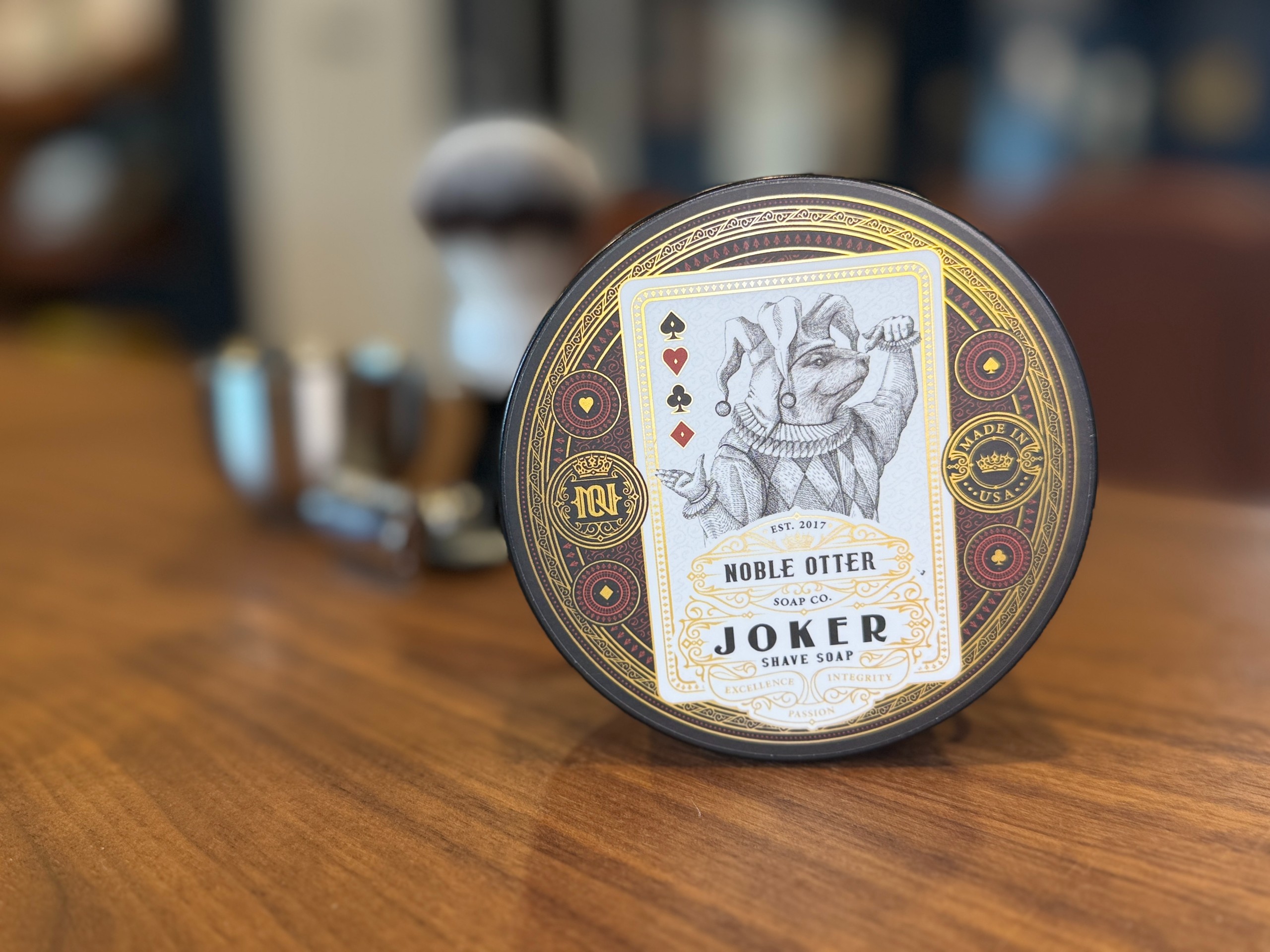 Noble Otter Soap Co. - Joker Shave Soap