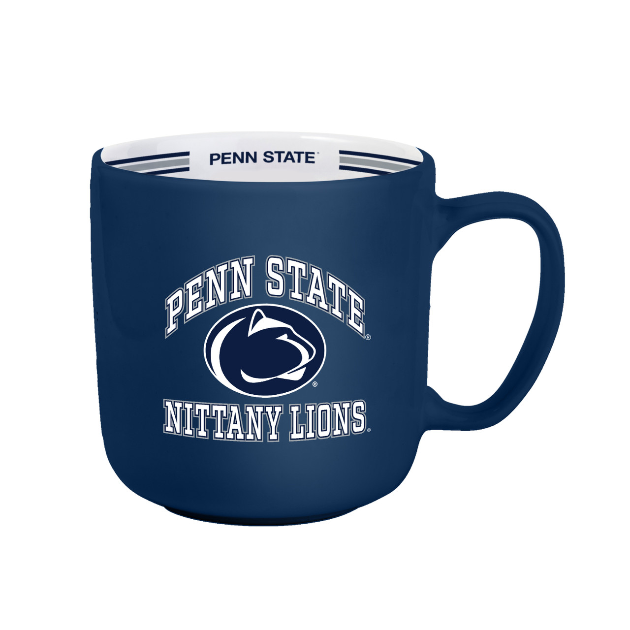 Penn State Nittany Lions Team Stripe Design Coffee Mug 15oz