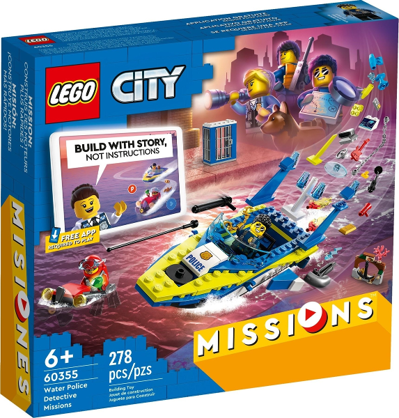 60355 Water Police Detective Missions