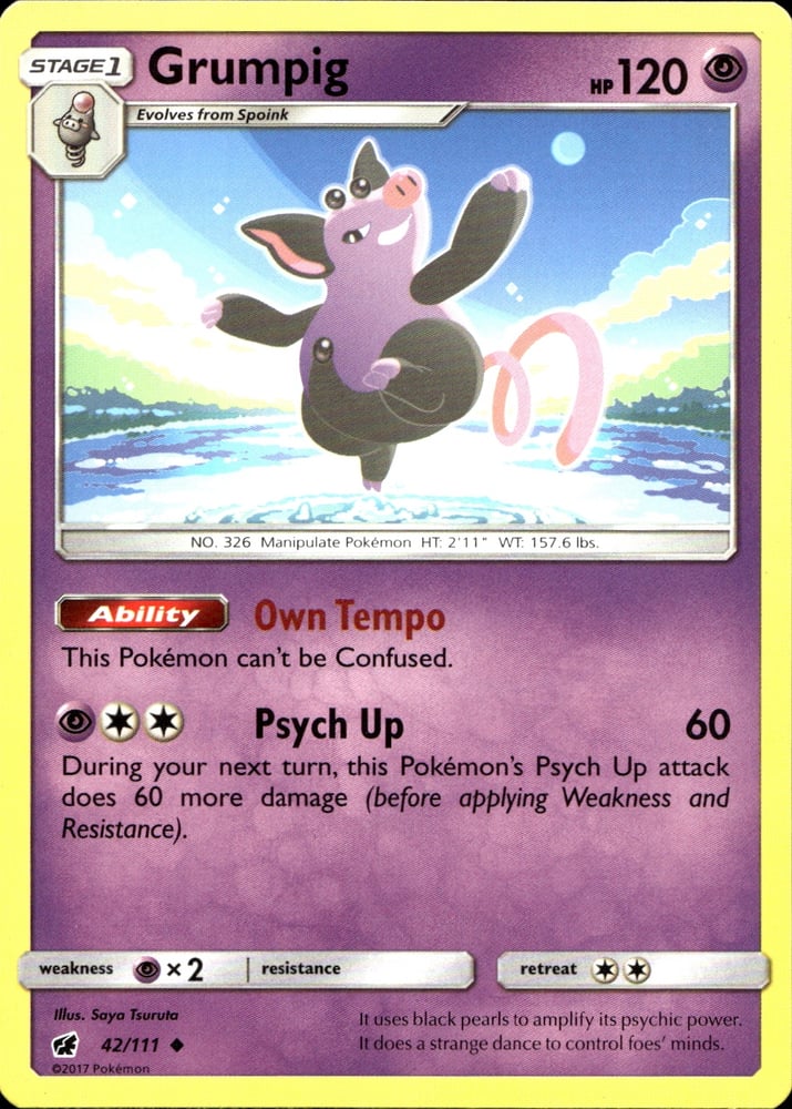 Grumpig - SM4 42/111