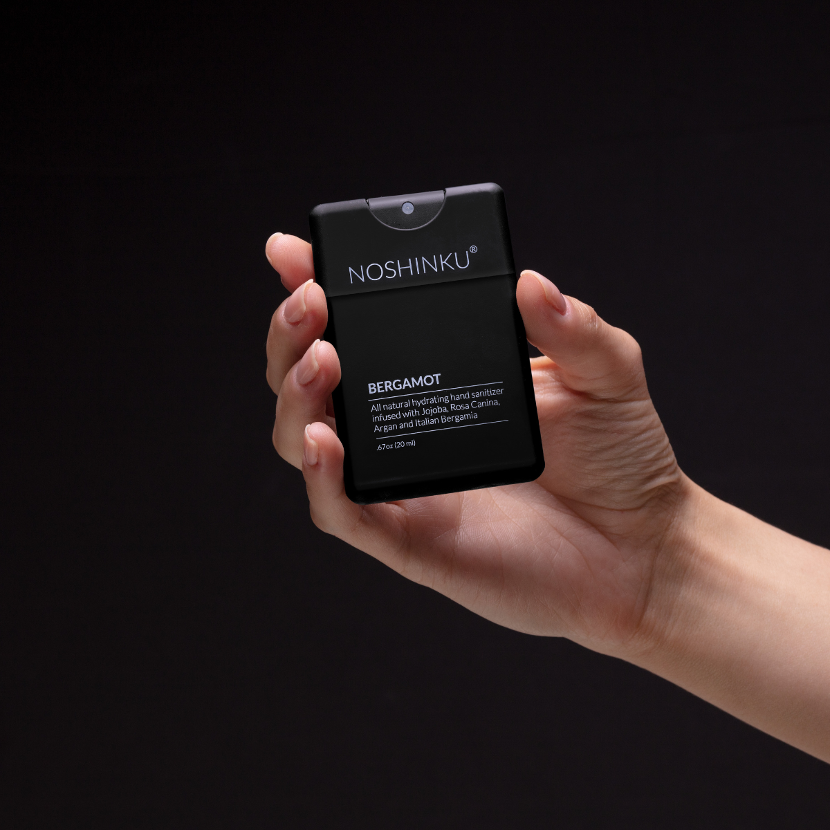 Refillable Nourishing Pocket Hand Sanitizer - Bergamot