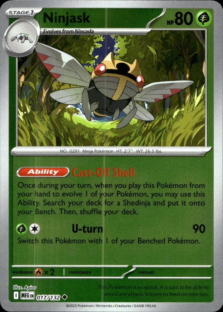 Ninjask - ME01 17/132