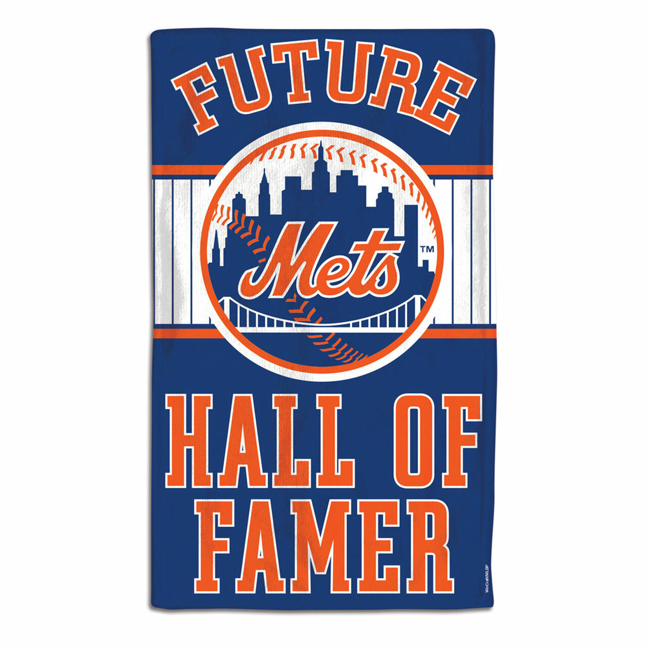New York Mets Baby Burp Cloth 10x17"