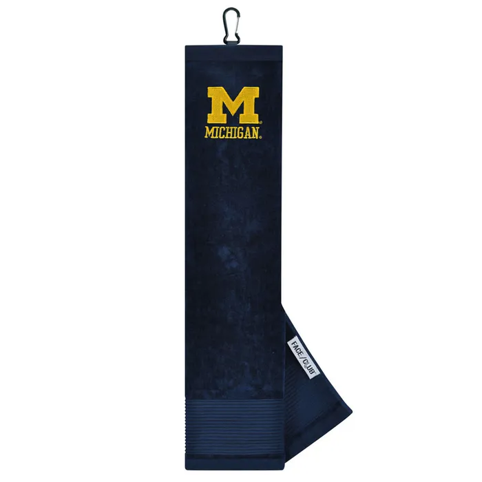 Michigan Wolverines Embroidered Golf Towel 16x22"