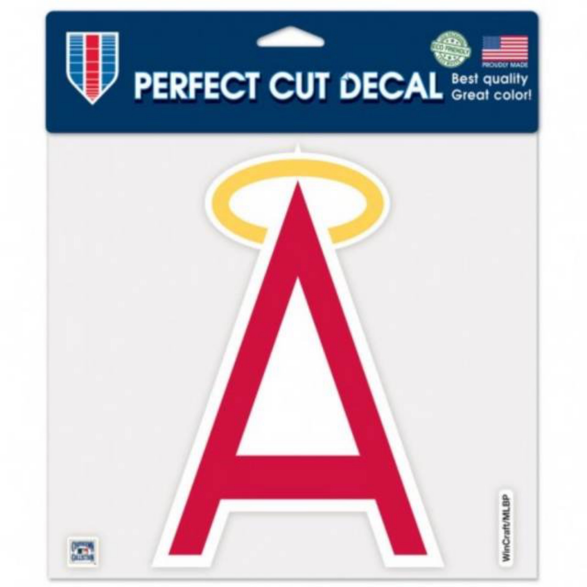 Los Angeles Angels Cooperstown Perfect Cut Decal 8x8"