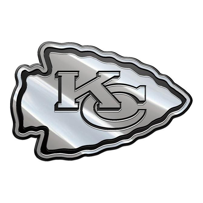 Kansas City Chiefs Premium Metal Auto Emblem