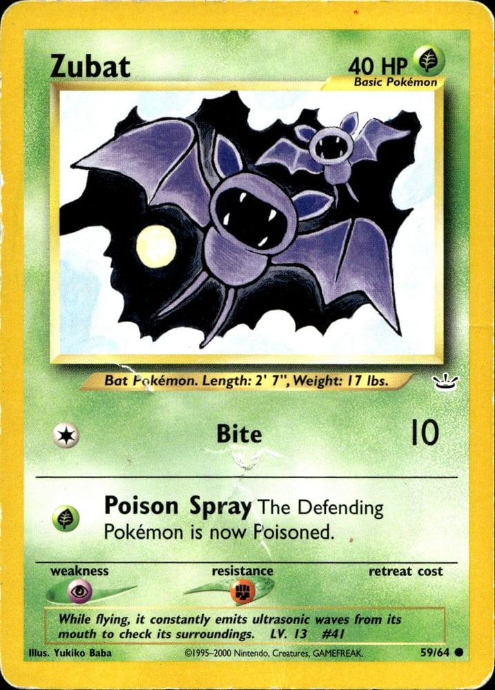 Zubat - NEO3 59/64