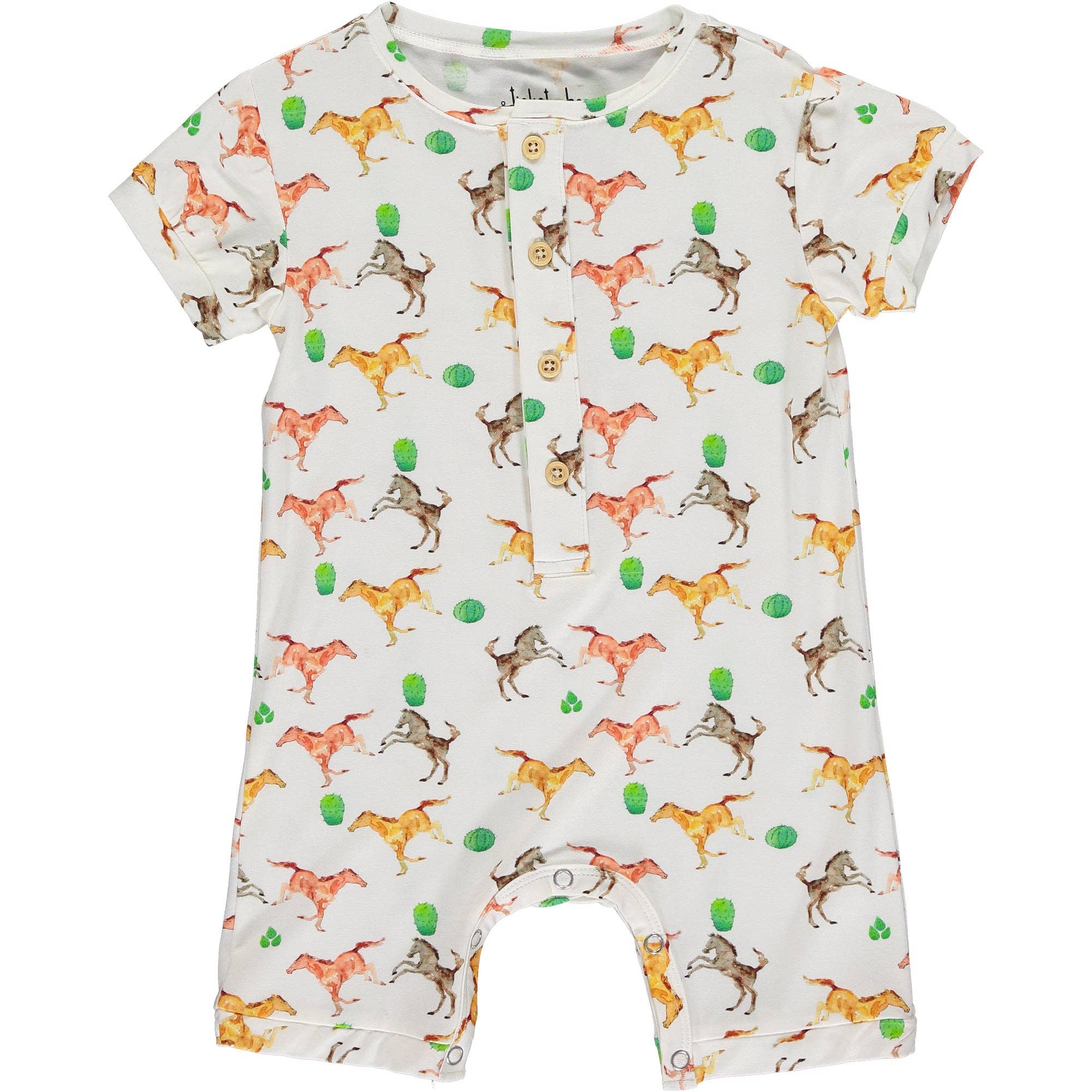 Galloping Horses Romper