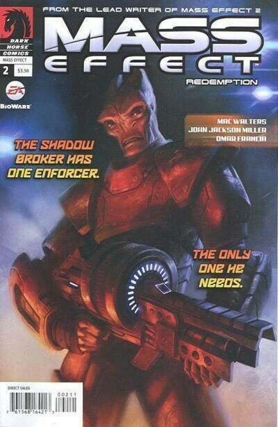 Dark Horse Mass Effect Redemption # 2 February 2010