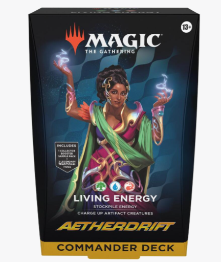 Magic The Gathering: Aetherdrift Commander Deck- Living Energy img