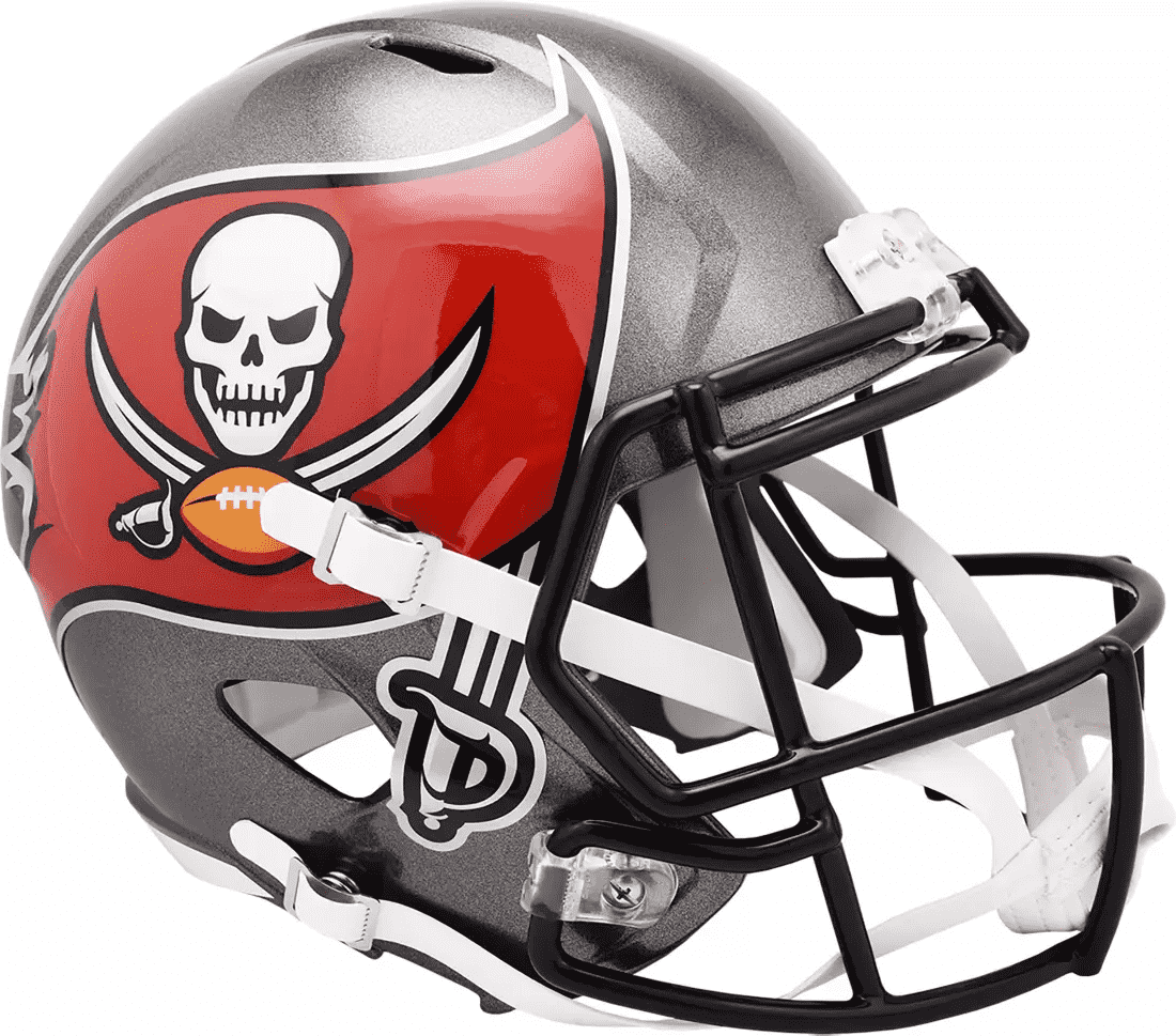 Tampa Bay Buccaneers Full Size Deluxe Helmet
