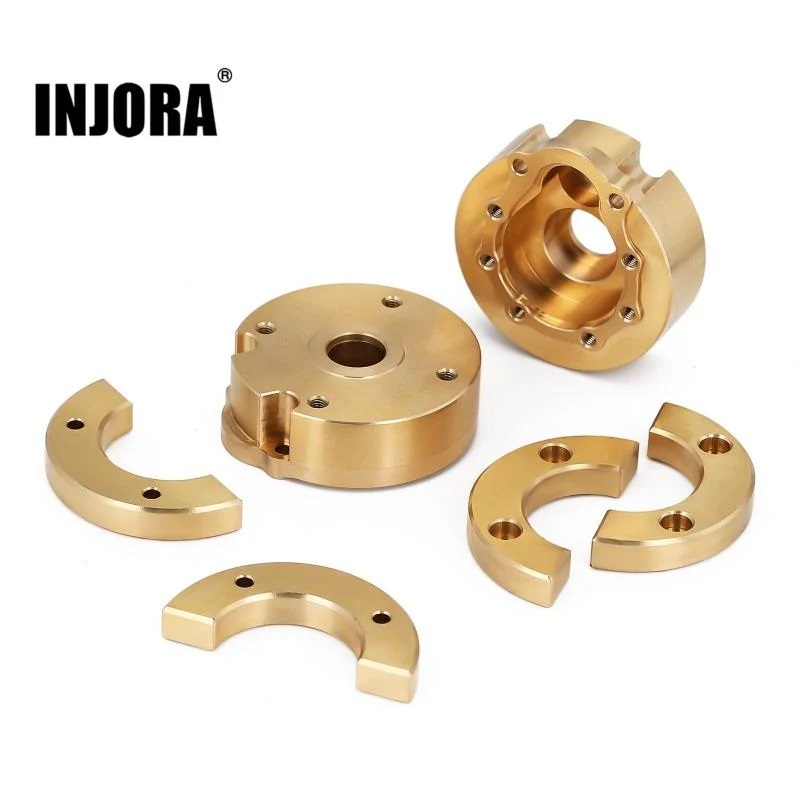 Brass Outer Front Portal Drive Housings #8251 For TRX4 TRX6
