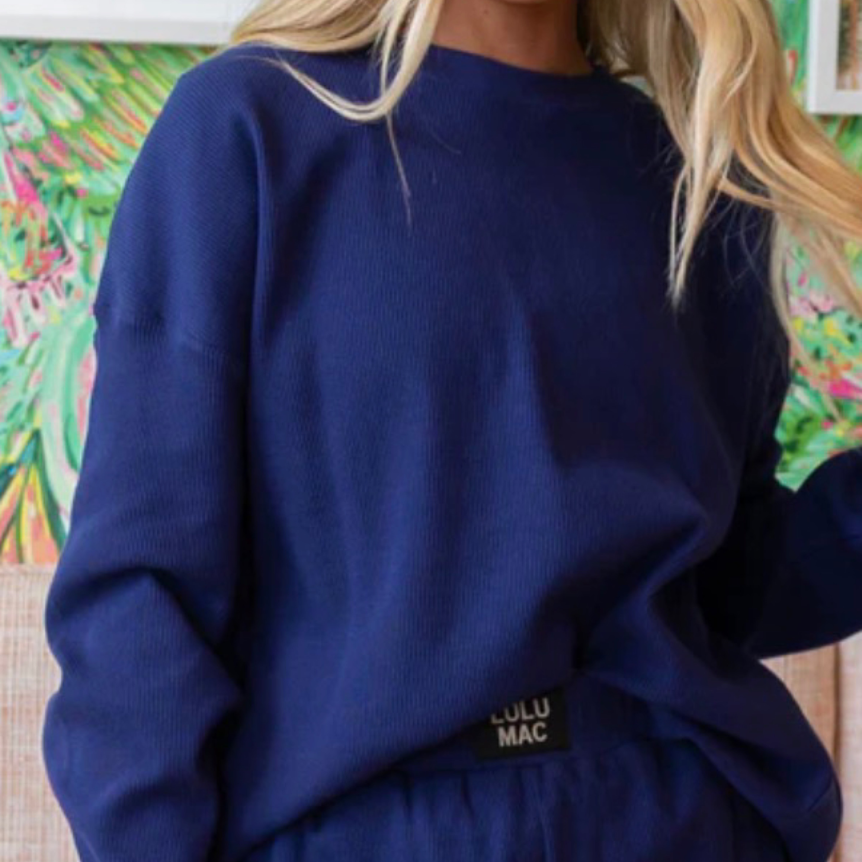 LuluMac waffle top — Bama Tan boutique, Tuscaloosa AL