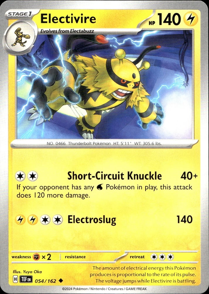 Electivire - SV05 54/162
