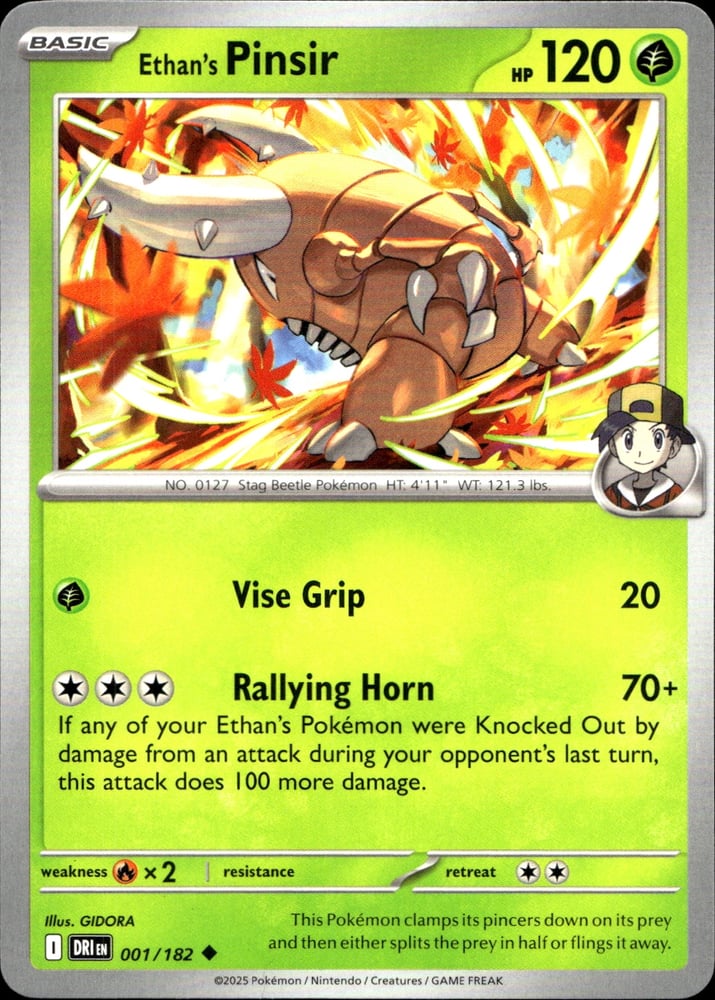Ethan's Pinsir - SV10 1/182