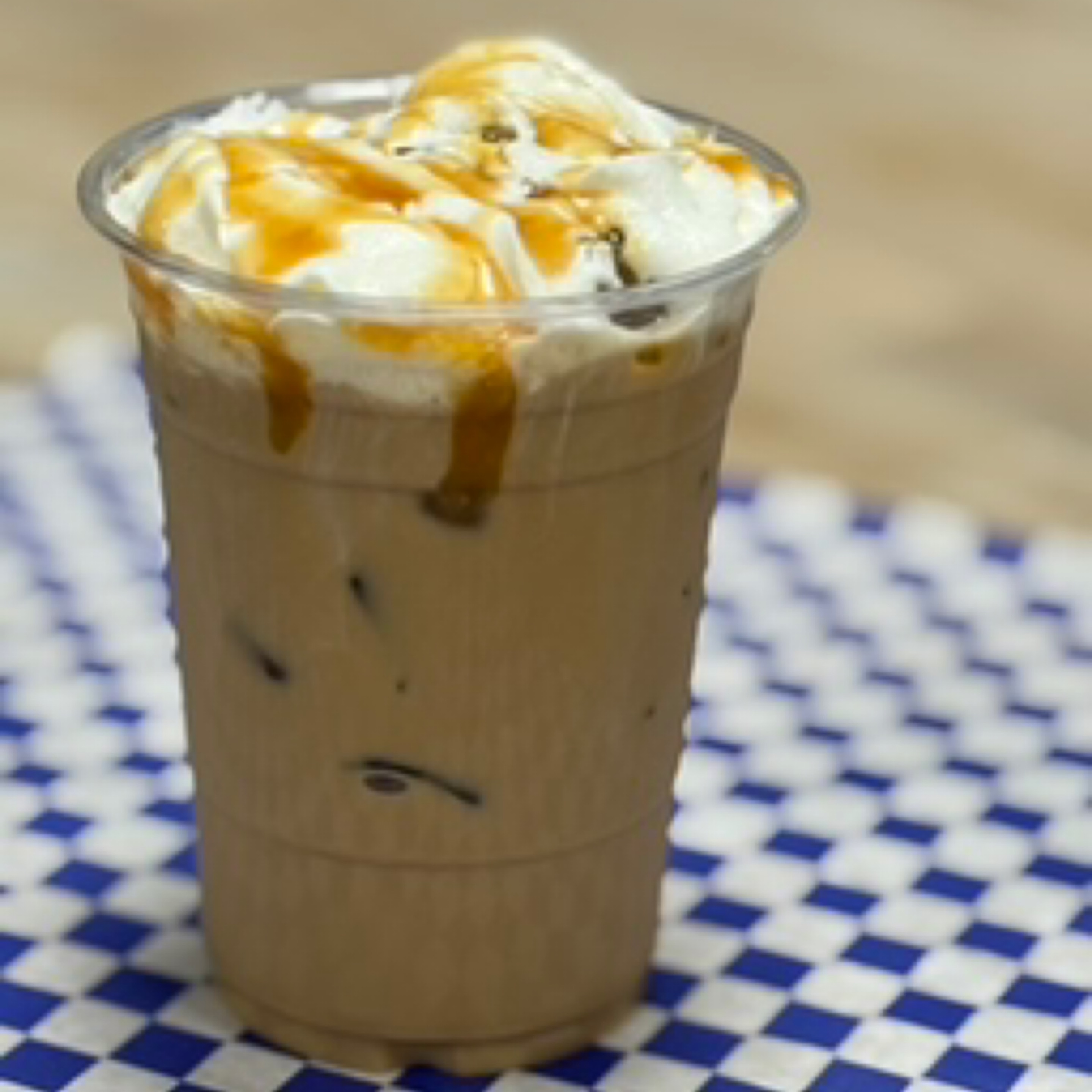 Cardinals Caramel Iced Coffee