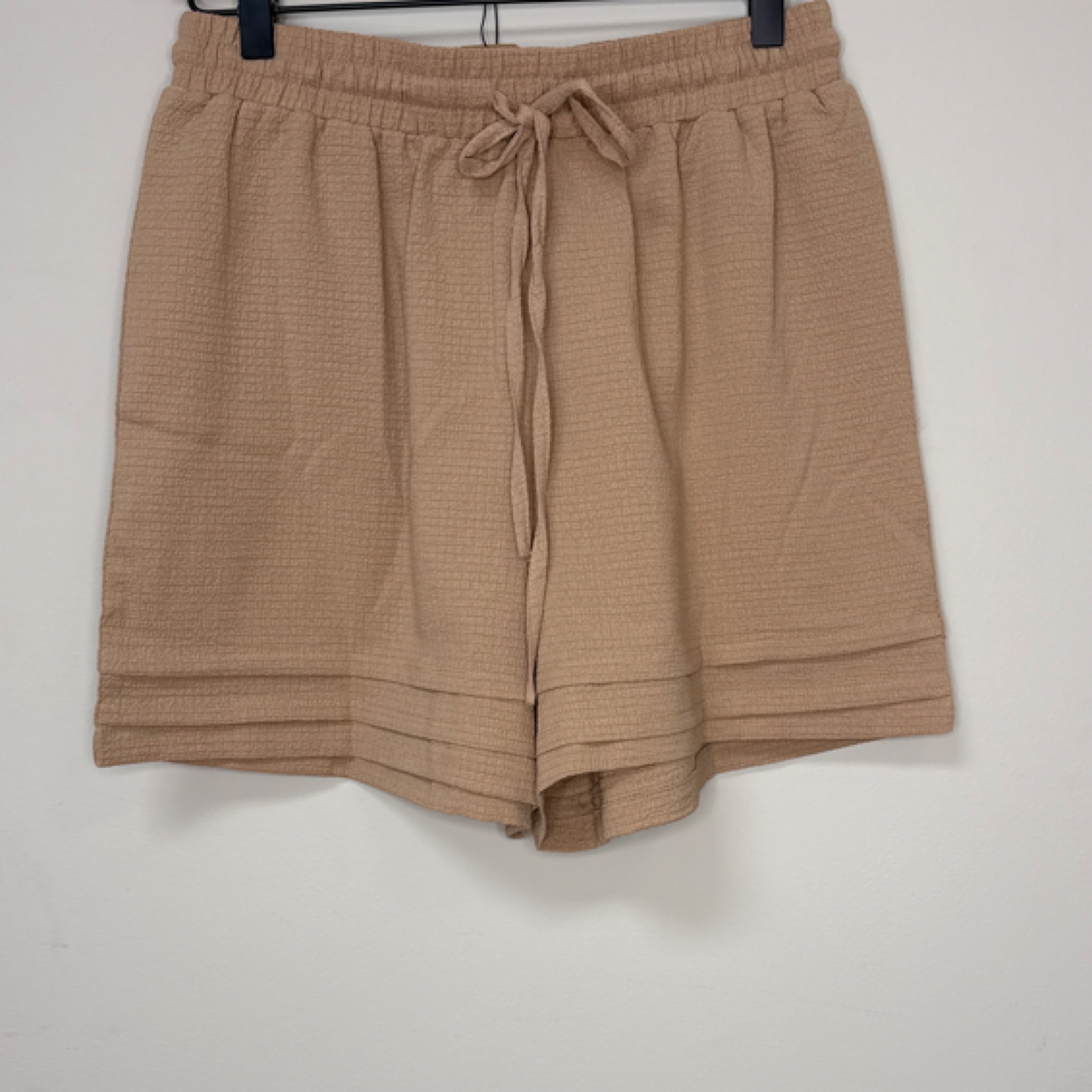 Dear Lover khaki shorts — Bama Tan boutique, Tuscaloosa AL