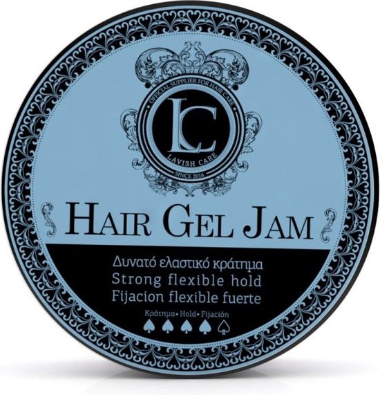 Hair gel jam strong