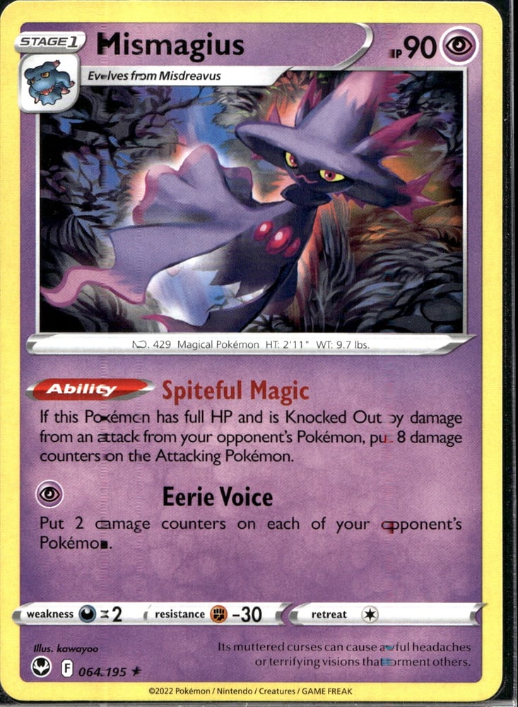 Mismagius - SWSH12 64/195