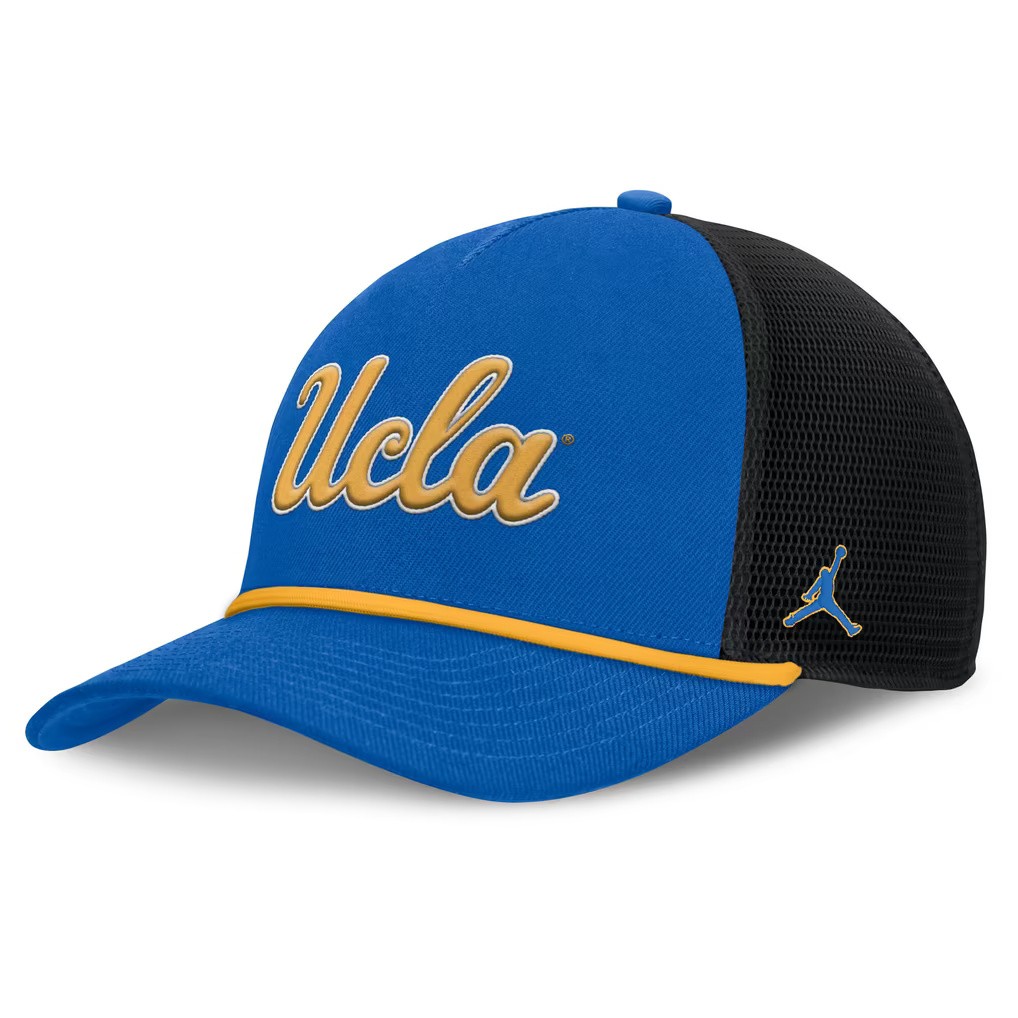 UCLA Bruins Jordan Brand Rise Primetime Trucker Snapback Hat