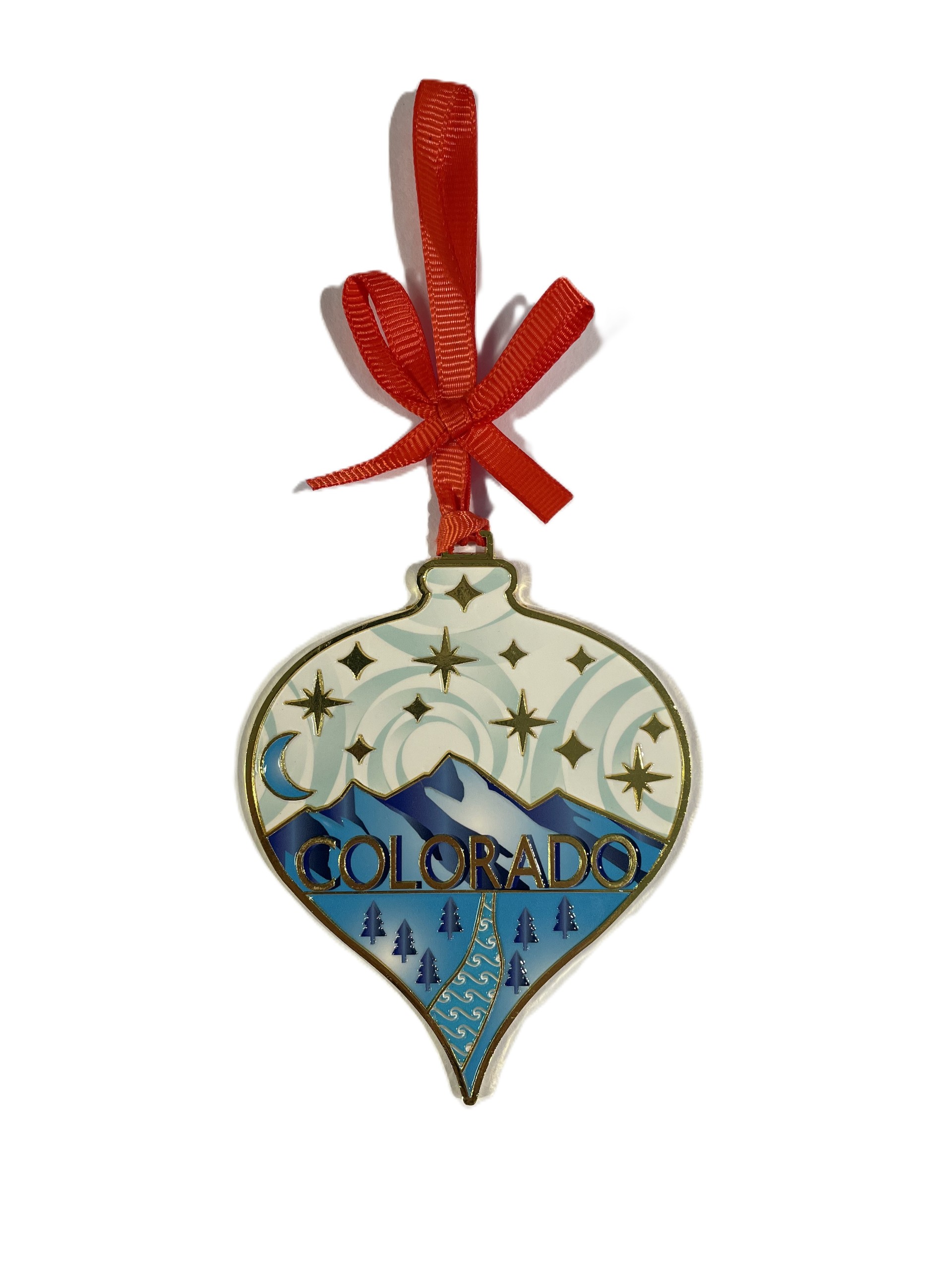 Colorado Enamel Ornament