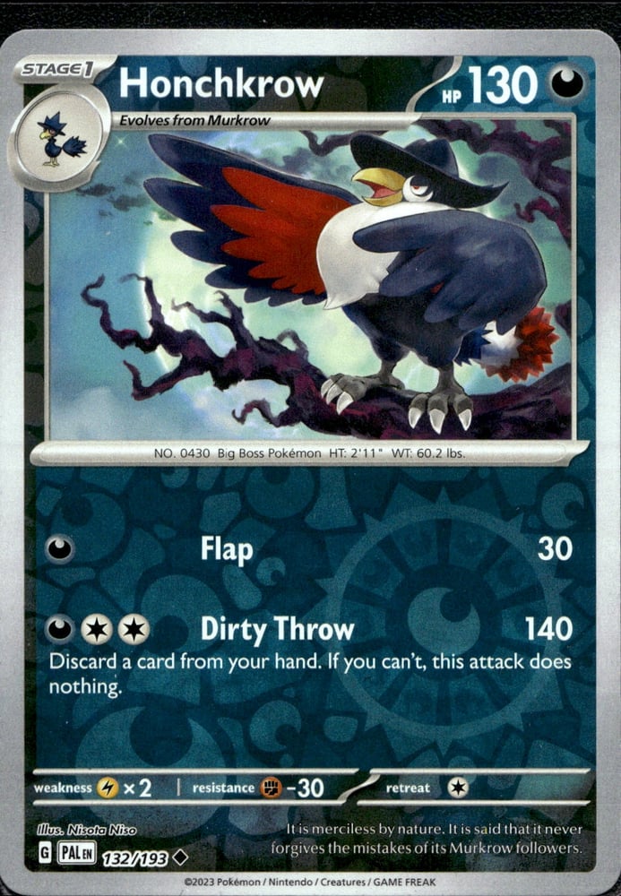 Honchkrow - SV02 132/193