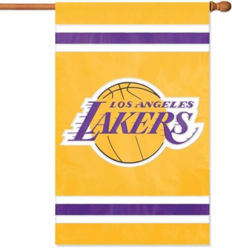 Los Angeles Lakers Embroidered 2-Sided Banner 28x44"