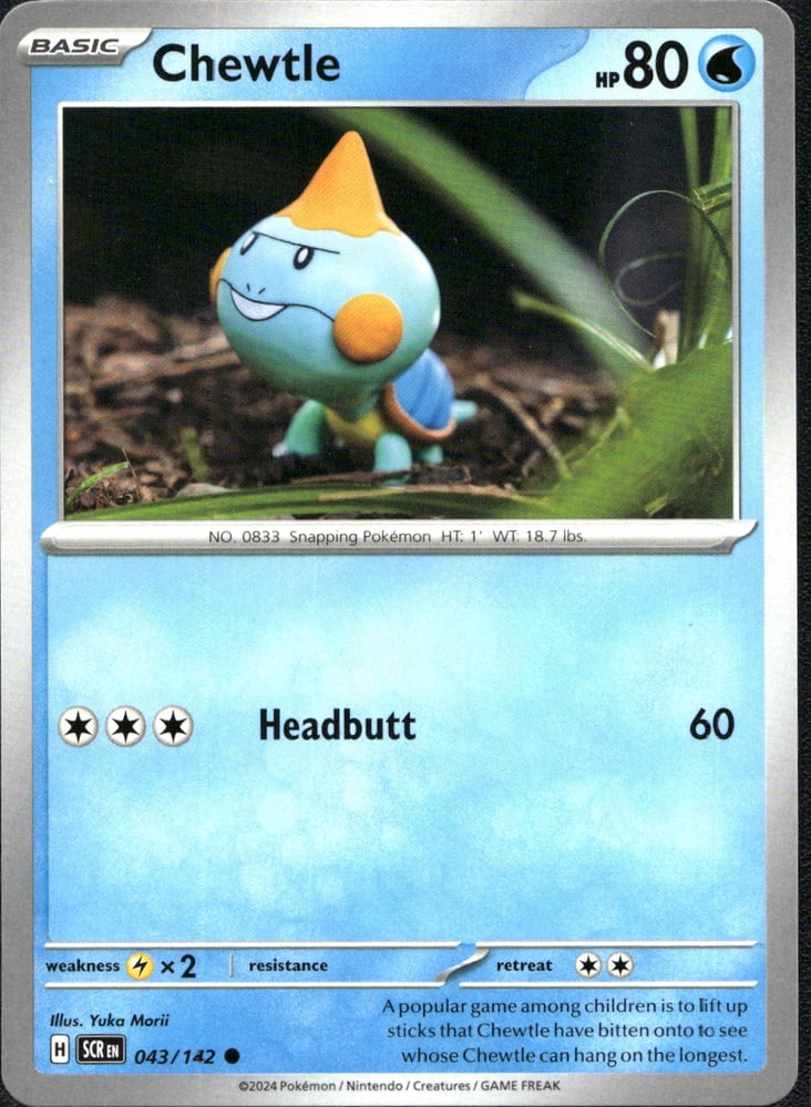 Chewtle - SV07 43/142