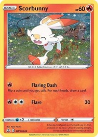 Scorbunny - SWSH244 (Cosmos Holo) Promo NM