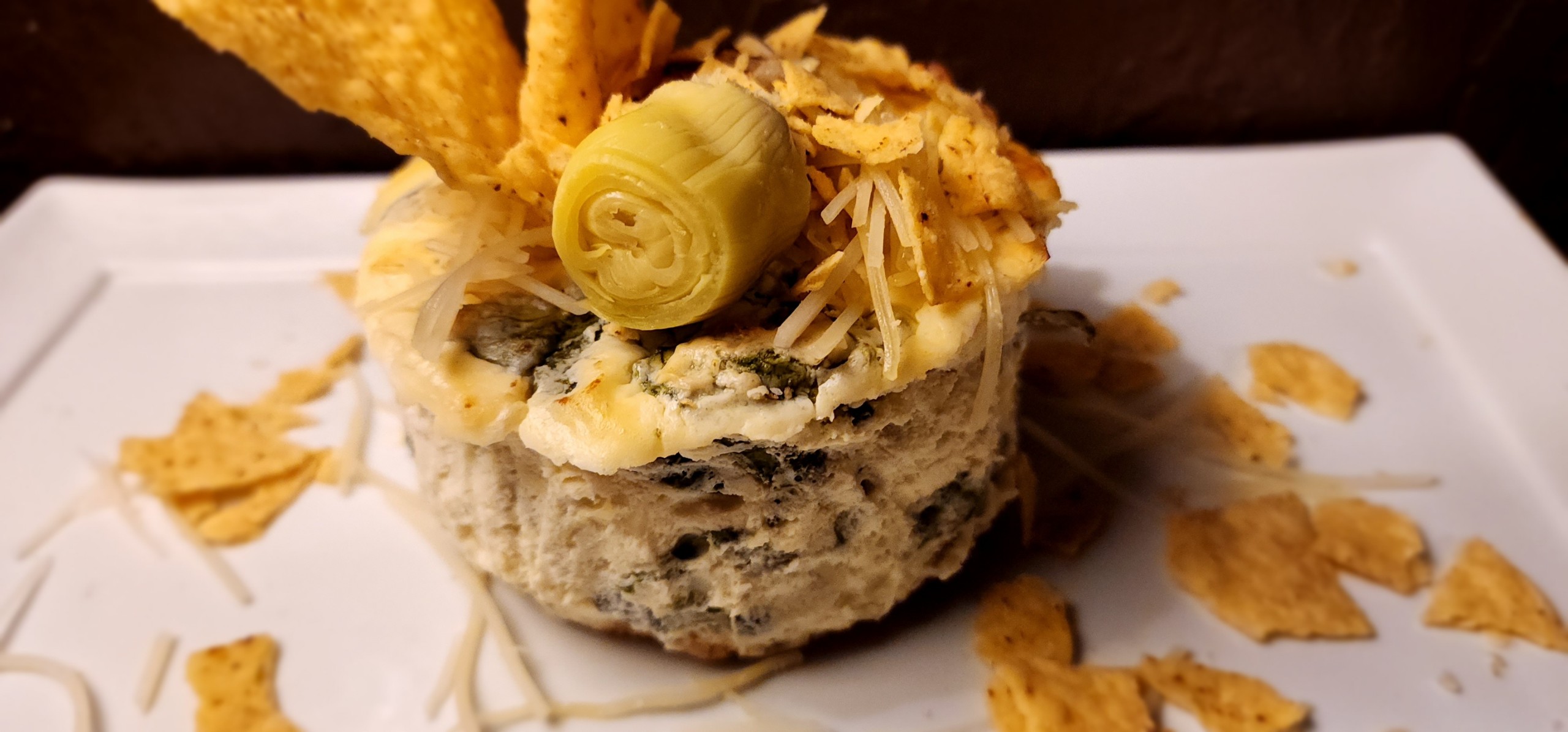 Spinach Artichoke Cheesecake