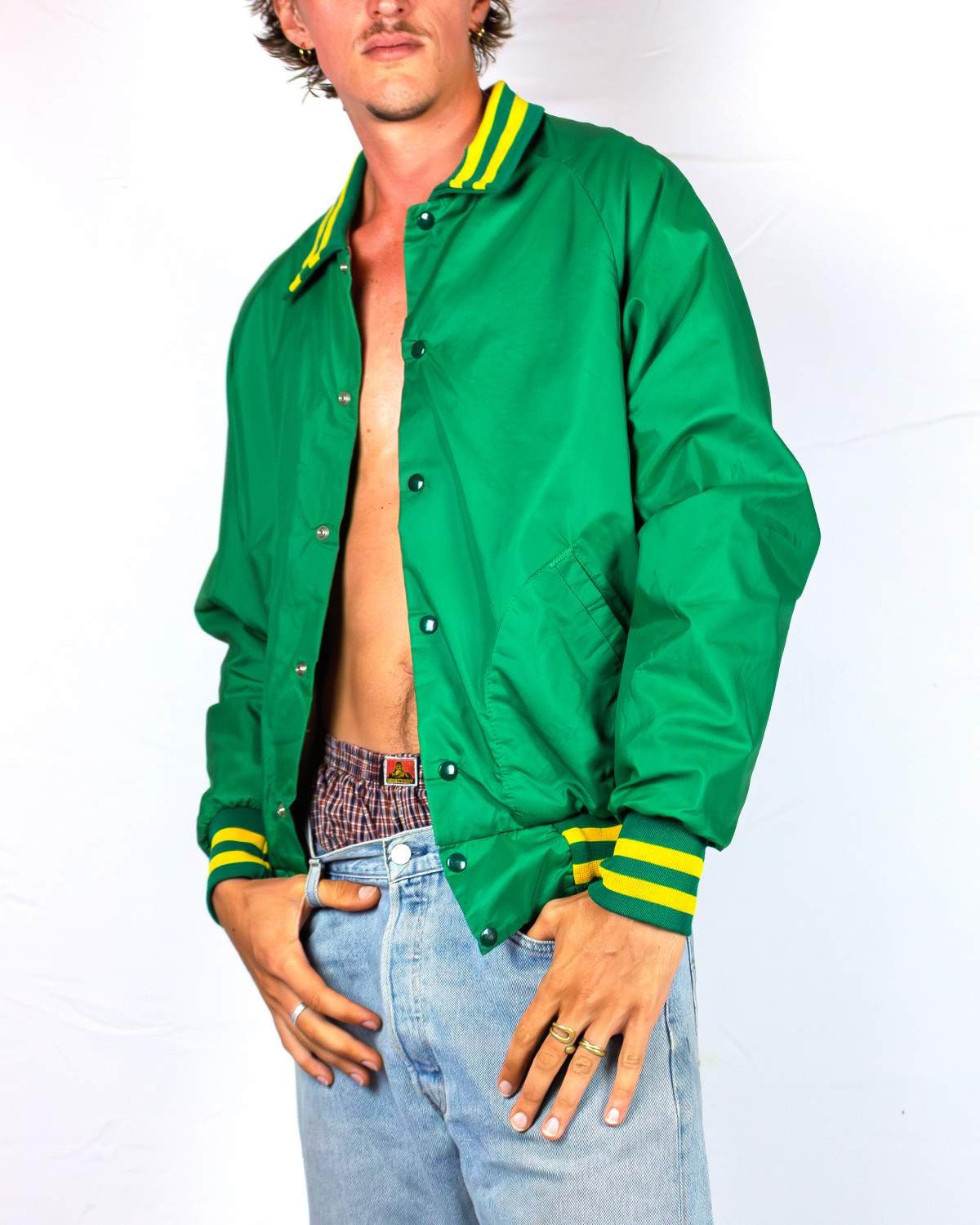 Green Bomber Jacket
