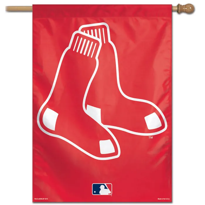 Boston Red Sox Red Vertical House Flag 28x40"