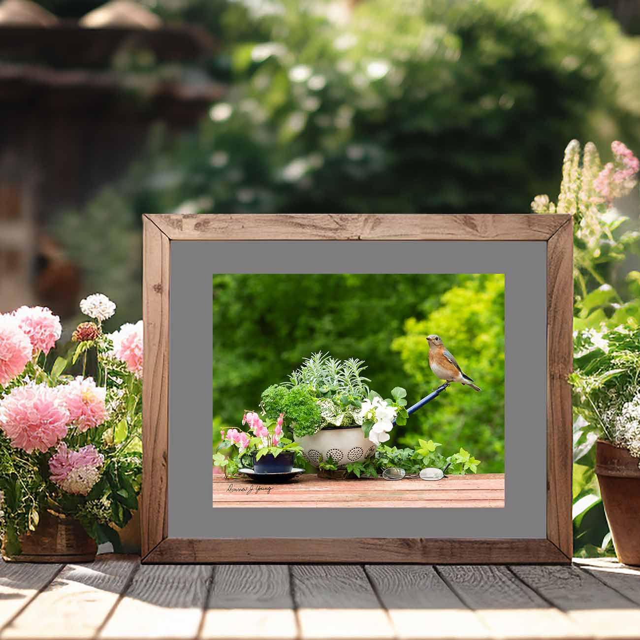 The Kitchen Herb Garden (Strainer)